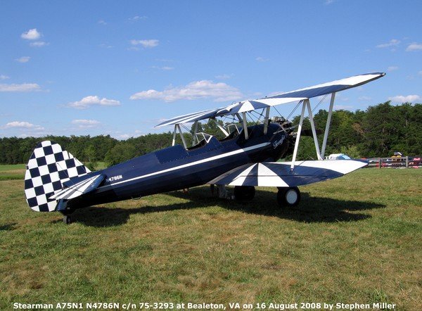 Boeing Stearman A75N1